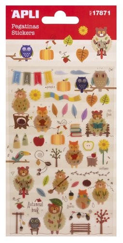 APLI - STICKERS BOLSA 1h OTOÑO () (Ref.17871)