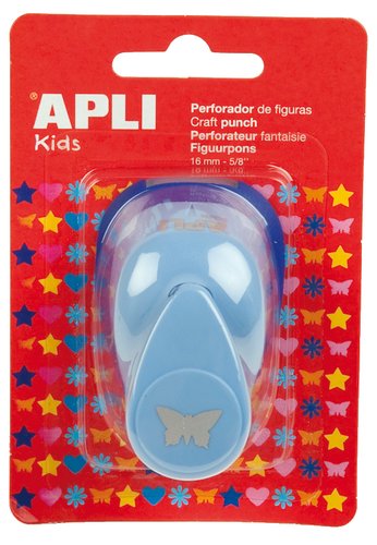 APLI - TALADRO FANTASIA 16 mm MARIPOSA AZUL (Ref.13070)