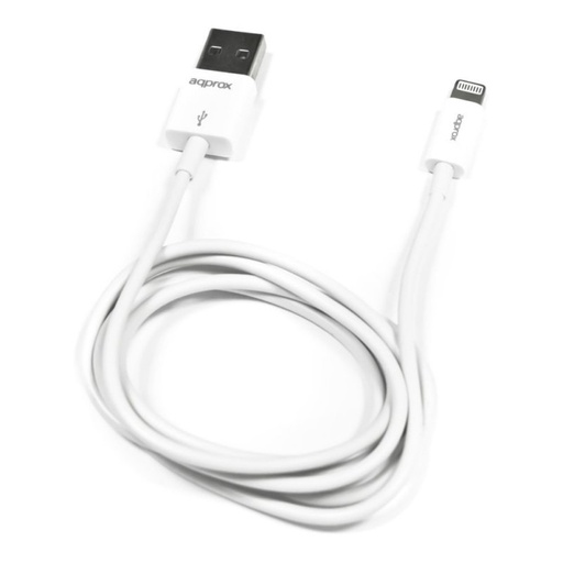 APPROX - Cable de datos/carga LIGHTNING/USB (Ref.APPC03V2)