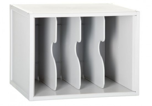 ARCHISYSTEM - MODULO CON 3 SEPARADORES GRIS (Ref.8103EV GS)