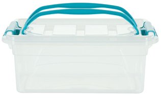 ARCHIVO 2000 - CAJA ALMACENAMIENTO A.2000 CON ASA 5 LITROS DE PP APILABLE TRANSPARENTE (Ref.WFS14C050T CS TP)