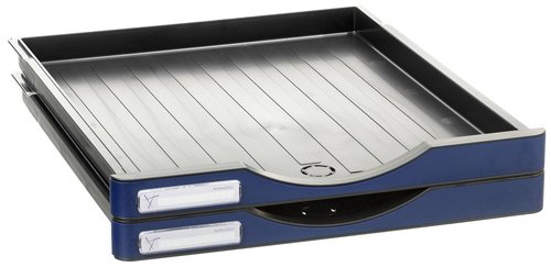 ARCHIVODOC - CONJUNTO 2 CAJONES PEQUEÑOS AZUL (Ref.6501 AZ)