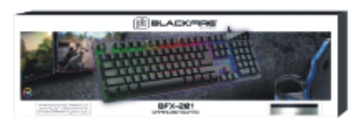 ARDISTEL - BLACKFIRE PC GAMING Teclado STEEL (Ref.BFX201)