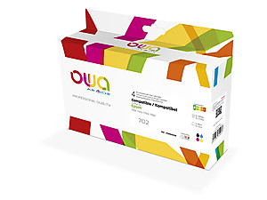ARMOR - Owa BIJ INKJET REMAN PACK 4 REMAN. FOR EPS. T702 BCMY Black Cyan Magenta Yellow Box (Ref.K10406OW)