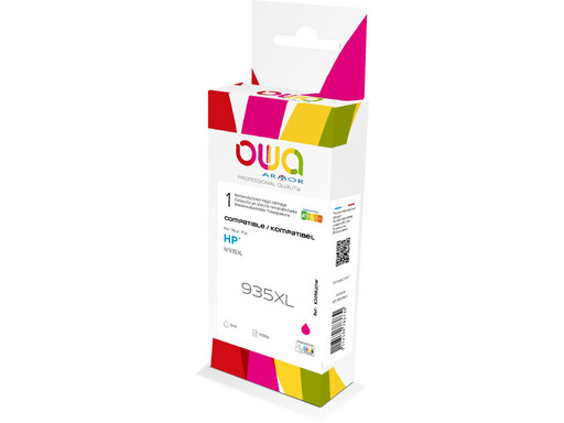 ARMOR - Owa BIJ INKJET REMAN REMAN. FOR HP 935XL M with ink level management magenta Box (Ref.K20592OW)