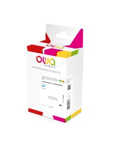 ARMOR - Owa INKJET REMAN PACK 2 REM. FOR HP 62XL BK+3C Black, 3 Colours Box (Ref.K10410OW)