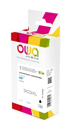 ARMOR - Owa INKJET REMAN REMAN.FOR HP 302XL B V2 Black Box (Ref.K20739OW)