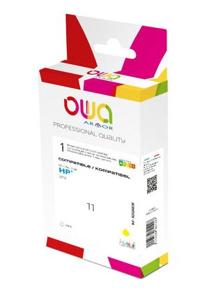 ARMOR - Owa INKJET REMAN REMAN.FOR HP.11 YE Yellow Box (Ref.K20248OW)