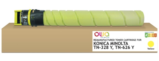 ARMOR - OWA para KONICA MINOLTA TN-328Y Toner amarillo para bizhub C360i/C300i/C250i (Ref.K40229OW)