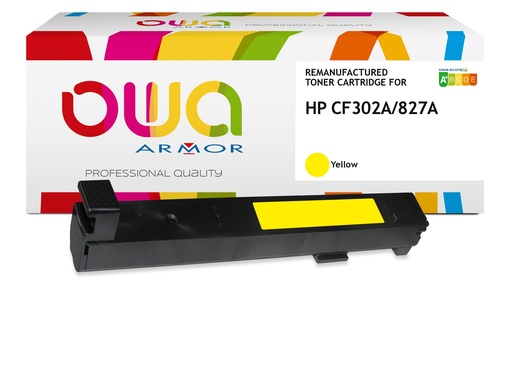 ARMOR - OWA toner Amarillo para HP Color Laserjet Ese M880 CF302A (Ref.K15705OW)