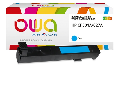 ARMOR - OWA toner Cyan para HP Color Laserjet Ese M880 CF301A (Ref.K15703OW)