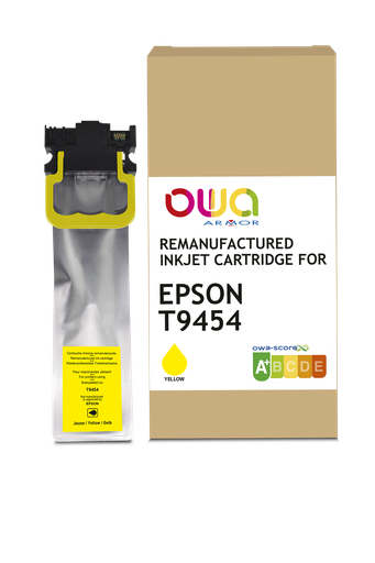 ARMOR - TINTA COMPATIBLE AMARILLO T9454 XL PARA WFC5XXX (Ref.K20805OW)