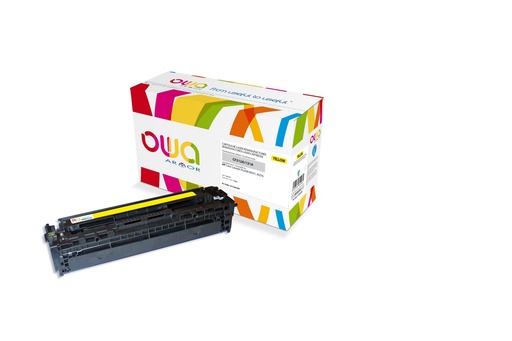 ARMOR - Toner para HP Color Laserjet Pro200 M251, M276 Amarillo (Ref.K15595OW)
