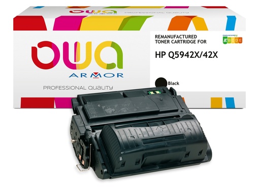 ARMOR - Toner para HP Laserjet 4250, 4350 Noir, Black Q5942X (Ref.K12157OW)