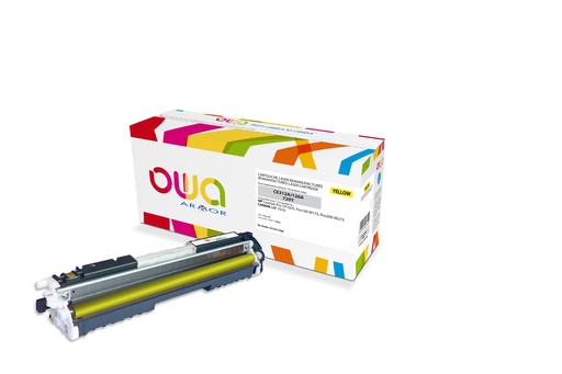 ARMOR - Toner para HP Laserjet Pro CP1025, Pro100 M175, Pro200 M275 Toner kit Amarillo CE312A (Ref.K15411OW)