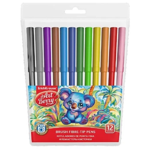 ARTBERRY - ESTUCHE 12 ROTULADORES SUPER LAVABLES COLORES SURTIDOS (Ref.56084)