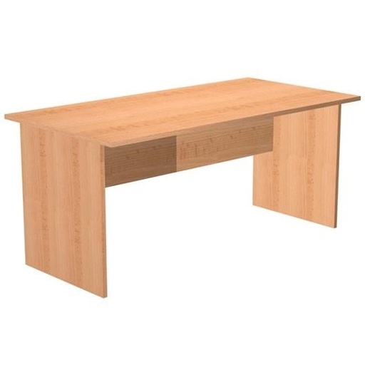 ARTEXPORT - MESA ESCRITORIO PRESTO 160 CON PATAS PANEL LATERALES TABLERO DE 22MM HAYA (Ref.003-6+60111-6)
