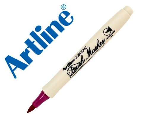 ARTLINE - ROTULADOR SUPREME BRUSH EPFS PINTURA BASE DE AGUA PUNTA TIPO PINCEL TRAZO FINO MAGENTA (Ref.EPFS F MAG)
