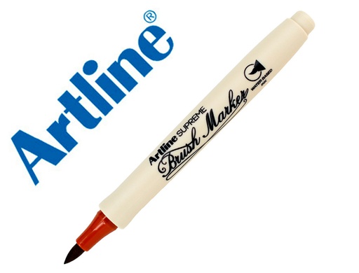 ARTLINE - ROTULADOR SUPREME BRUSH EPFS PINTURA BASE DE AGUA PUNTA TIPO PINCEL TRAZO FINO MARRON (Ref.EPFS F M)