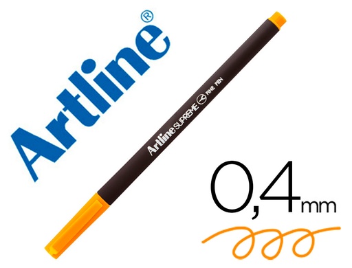 ARTLINE - ROTULADOR SUPREME EPFS200 FINE LINER PUNTA DE FIBRA AMARILLO 0,4 MM (Ref.EPFS200 AM)
