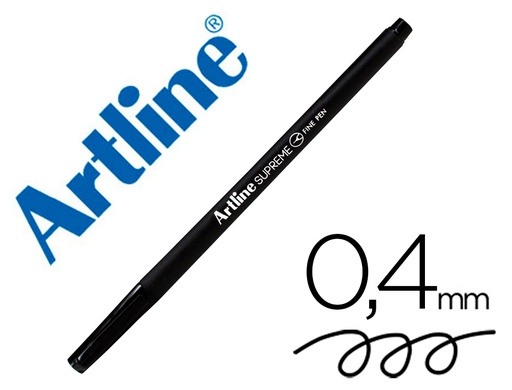 ARTLINE - ROTULADOR SUPREME EPFS200 FINE LINER PUNTA DE FIBRA NEGRO 0,4 MM (Ref.EPFS200 NE)