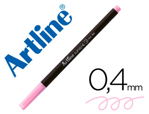 ARTLINE - ROTULADOR SUPREME EPFS200 FINE LINER PUNTA DE FIBRA ROSA CLARO 0,4 MM (Ref.EPFS200 RC)