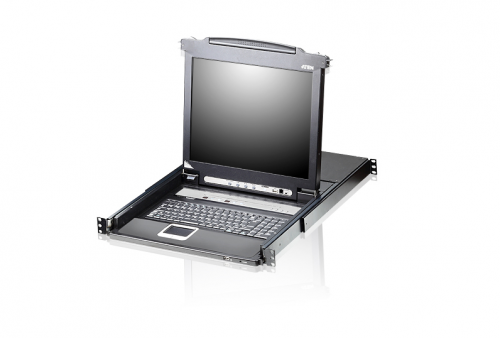 ATEN - CL5708M interruptor KVM Montaje en rack Negro (Ref.CL5708M-ATA-XG)