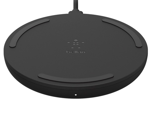 BELKIN - BASE DE CARGA INALAMBRICA BOOST CHARGE 10W + CARGADOR QC 3.0 24W COLOR NEGRO (Ref.WIA001VFBK)