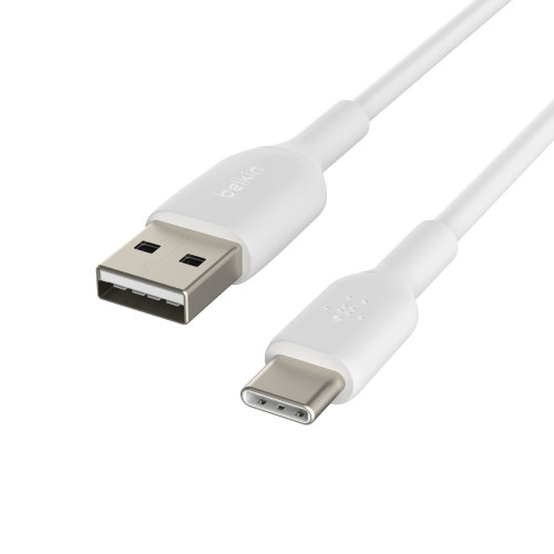 BELKIN - CABLE USB-C A USB-A BOOS CHARGE LONGITUD 2 M COLOR BLANCO (Ref.CAB001BT2MWH)