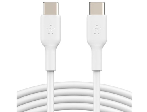 BELKIN - CABLE CABLE USB-C A USB-C BOOST CHARGE LONGITUD 2 M COLOR BLANCO (Ref.CAB003BT2MWH)