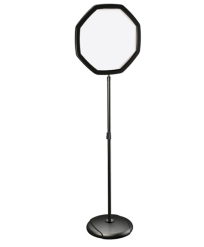 BI-OFFICE - ATRIL DE PIE INFORMATIVO DISEÑO OCTAGONAL (Ref.SIG08070101)