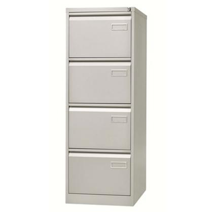 BISLEY - ARCHIVADOR METALICO CARPETAS COLGANTES 4 CAJONES 132X46X62 CM (ALTO X ANCHO X FONDO) GRIS (Ref.FGC/FP.4(46).G/G)