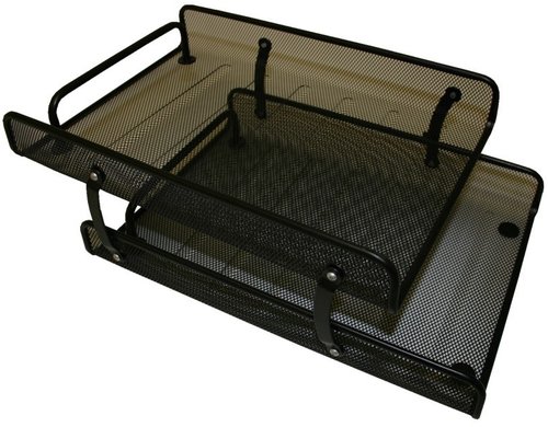 BISMARK - BANDEJA DE REJILLA DOBLE NEGRA (Ref.317725)