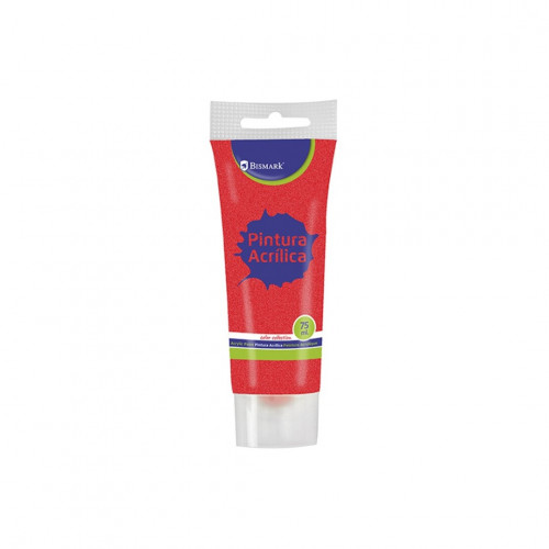 BISMARK - pintura acrílica 75 ml Rojo Tubo (Ref.328676)