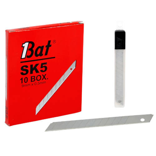 BISMARK - BLISTER 10 CUCHILLAS ESTRECHAS DE 9 MM. ALTA CALIDAD (Ref.319183)