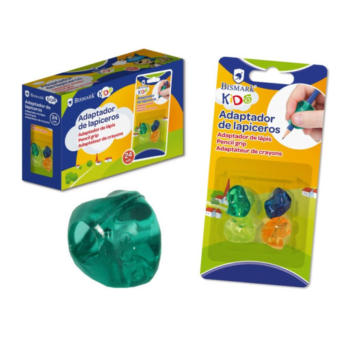 BISMARK - BLISTER 4 ADAPTADOR LAPICEROS KIDS (Ref.317814)