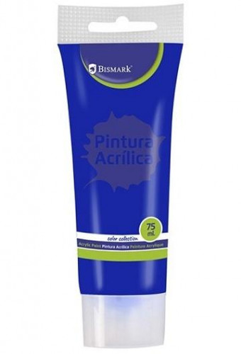 BISMARK - BOTE PINTURA ACRILICA 75 ML AZUL OSCURO (Ref.328520)