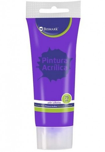 BISMARK - BOTE PINTURA ACRILICA 75 ML MORADO (Ref.328524)