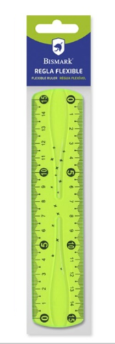 BISMARK - REGLA PVC FLEXIBLE 15 CM (Ref.324737)