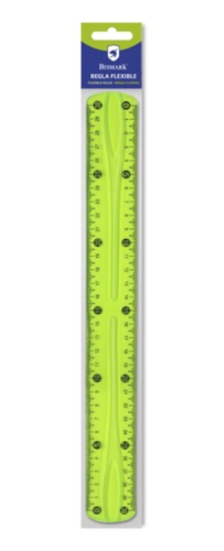 BISMARK - REGLA PVC FLEXIBLE 30 CM (Ref.324739)
