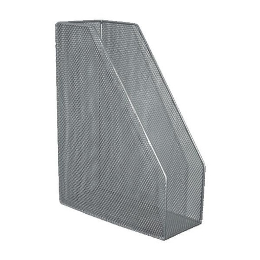 BISMARK - REVISTERO METÁLICO REJILLA 10X29,5X21,5 CM CROMADO (Ref.317378)