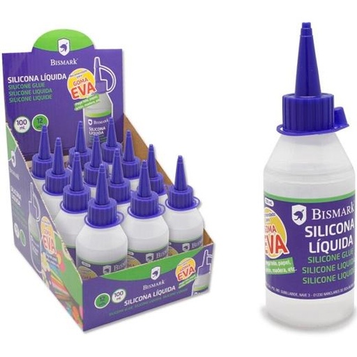 BISMARK - SILICONA LÍQUIDA BOTELLA 100ML (Ref.327082)