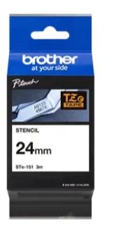 BROTHER - Cinta de plantilla 3m, 24mm (Reutilizable hasta 50 veces) (Ref.STe151)