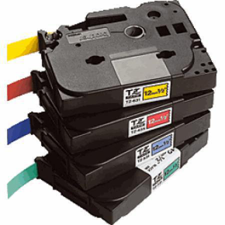 BROTHER - Cinta laminada blanco/ negro 36mm (Sin blister) (Ref.TZe261CIV)