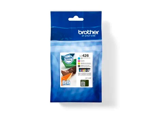 BROTHER - INK-JET MFCJ4340DW / 4540DW / 4540DWXL PACK 4 COLORES 3000 PAGINAS NEGRO Y 1500 PAGINAS (Ref.LC426VAL)