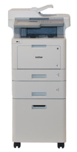 BROTHER - Multifuncion Laser Color bandeja adicional y mesa pedestal (Canon L.P.I. 5,25€ Incluido) (Ref.MFCL9570CDWTZ)
