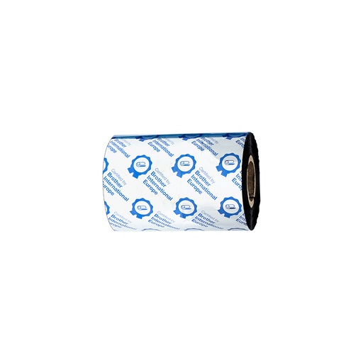 BROTHER - Pack de 12 Rollos de Ribbon de Cera/Resina Premium de 80mm x 300m (Ref.BSP1D300080)