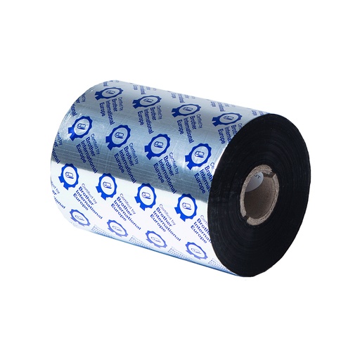 BROTHER - Pack de 6 Rollos de Ribbon de Resina Estandar de 110mm x 600m (Ref.BRS1D600110)