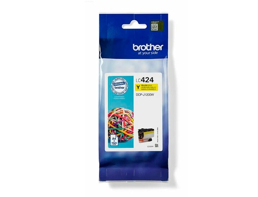 BROTHER - TINTA AMARILLO DCP-J1200W (Ref.LC424Y)