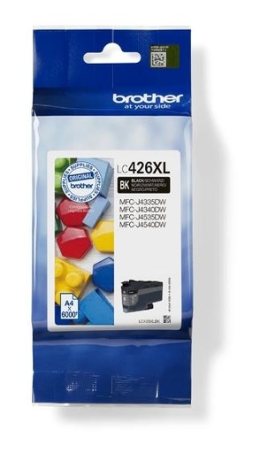 BROTHER - TINTA NEGRO MFC-J4340DW, J4540DWXL, J4540DW (Ref.LC426XLBK)